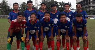 Tim PS Palembang saat menghadapi Putra Sukma. (foto : Media Officer PS Palembang)