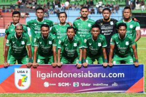 Skuad PSMS Medan saat menghadapi Sriwijaya FC di Stadion Teladan, Medan, pada hari Minggu tanggal 18 September 2022. (foto : instagram @official_psmsmedan)