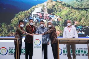 Acara The 8th Indonesia International Geothermal Convention and Exhibition 2022, bertempat di Jakarta Convention Center, pada hari Rabu (14/9). (Foto : Humas Prov. Sumsel)