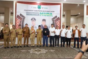 Kepala BBPJN Sumsel, Budiamin saat menemui Pj Bupati Muba H Apriyadi, Selasa (25/10/2022). (Foto : Humas Pemkab Muba)