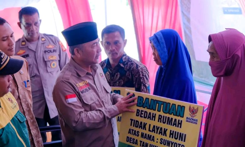 Peran pemerintah baik kabupaten hingga tingkat desa termasuk linmas sangat diharapkan memberikan pengetahuan kepada masyarakat (Foto:Pemkab Muba)