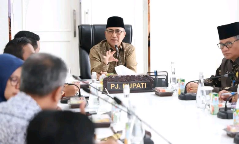 Kades, Lurah dan Camat Harus Sukseskan Regsosek 2022 di Muba (Foto:Pemkab Muba)