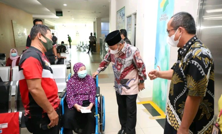 Musim Pancaroba, Pj Bupati Apriyadi Cek Pelayanan RSUD Sekayu (Foto: Pemkab Muba)