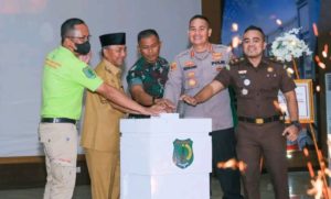 Juga Launching studio 2 Radio Gema Randik PSC 119 Dinkes Muba (Foto: Pemkab Muba)