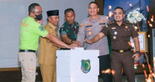 Juga Launching studio 2 Radio Gema Randik PSC 119 Dinkes Muba (Foto: Pemkab Muba)