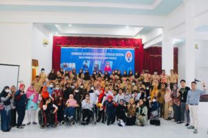 KEMENPORA RI yang memberikan bantuan dana untuk penyelenggaraan acara tersebut yang di selenggarakan di Aula Budi Perkasa pada tanggal 17 dan 18 November 2022.