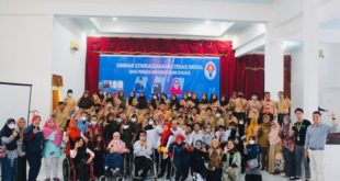KEMENPORA RI yang memberikan bantuan dana untuk penyelenggaraan acara tersebut yang di selenggarakan di Aula Budi Perkasa pada tanggal 17 dan 18 November 2022.