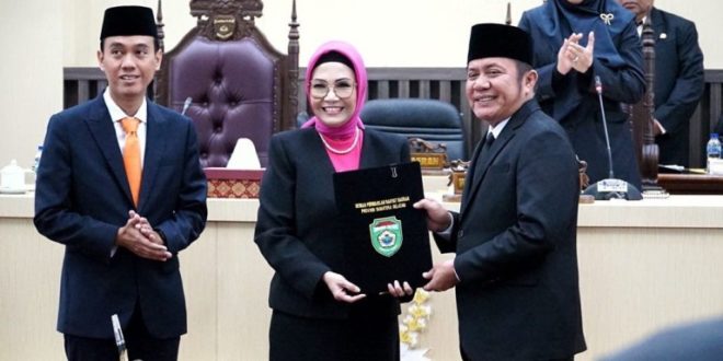 Dewan Perwakilan Rakyat Daerah (DPRD) Provinsi Sumatera Selatan (Sumsel) menggelar Rapat Paripurna ke LVIII (58) dengan agenda Pengesahan Program Pembentukan Peraturan Daerah (Propemperda) Tahun Anggaran 2023 pada hari Senin tanggal 24 Oktober 2022. (Foto : Humas DPRD Prov. Sumsel)