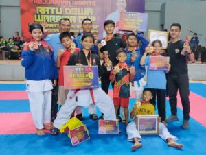 Federasi Olahraga Karate-Do Indonesia (Forki) Provinsi Sumatera Selatan (Sumsel) menggelar Ratu Dewa Warrior Cup Open Karate Championship yang diikuti 1.300 peserta itu, digelar di GOR Dempo Jakabaring Sport City Palembang, mulai digelar Jumat 27 Januari 2023