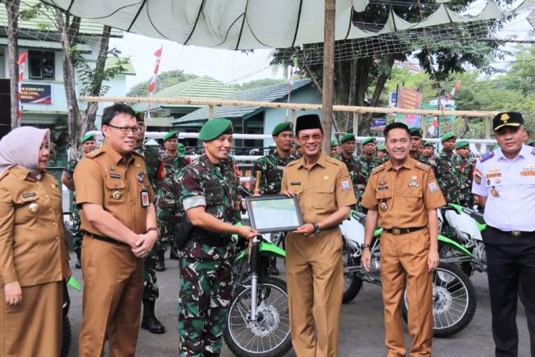 Pemkot Palembang Berikan Bantuan 5 Unit Motor