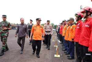 Pj. Bupati Musi Banyuasin, Apriyadi Mahmud, Saat Apel bersama. (Foto : Humas Pemkab MUBA)