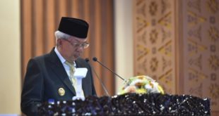 Rapat Paripurna DPRD Sumsel dengan agenda Jawaban Gubernur terhadap Fraksi-Fraksi DPRD Sumsel, Senin (20/2/2023). (FOTO: HUMAS DPRD SUMSEL).