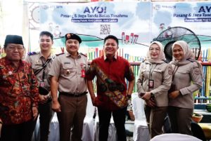 Bertempat di Kelurahan Talang Bubuk, Kecamatan Plaju Kota Palembang, Jum’at (3/2) pagi. (Foto : Humas Prov. Sumsel)