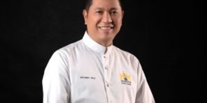 Affandi Udji, Ketua Umum Kamar Dagang dan Industri Indonesia (KADIN) Provinsi Sumatera Selatan. (foto : Malik)