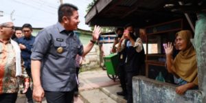 Gubernur Sumsel H Herman Deru saat pembukaan Festival Generasi Islami Kreatif 2023 Ponpes Modern Terpadu Nurul Qomar Palembang, Kamis (2/2) pagi. (Foto : Humas Prov. Sumsel)