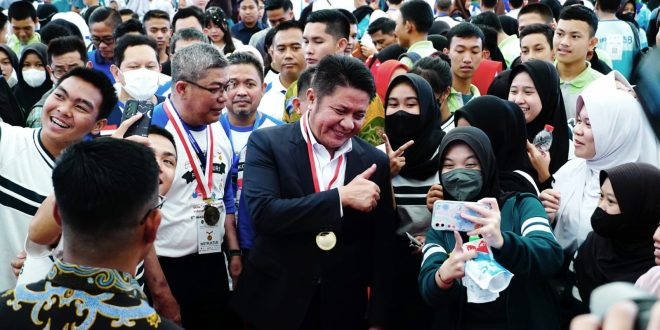 kegiatan Pelatihan Bantuan Hidup Dasar  yang digelar Indonesian Society Of Intensivist Anesthesiologist (INASIA) bertempat di Dinning Hall Jakabaring Sport City Palembang, Minggu (5/2)  pagi. (Foto : Humas Prov. Sumsel)