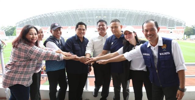 Erick Thohir Bersama Menpora Cek Kesiapan JSC Sebagai Tuan Rumah Piala Dunia U-20.