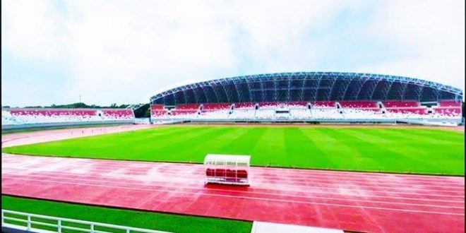 Stadion Gelora Sriwijaya Jakabaring Palembang bakal menjadi kunjungan kerja kota pertama dari 6 stadion nominasi penyelenggara Piala Dunia U20