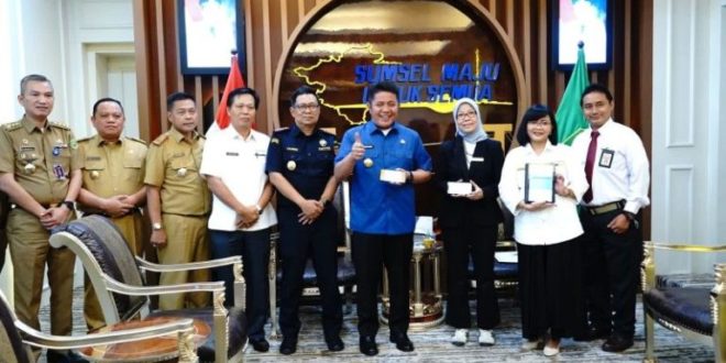 DJP Sumsel Sosialisasikan Manfaat Membayar Pajak. (Foto : Humas Prov. Sumsel)