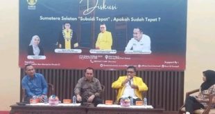 Ikatan Alumni Universitas Indonesia (ILUNI UI) Wilayah Provinsi Sumatera Selatan (Sumsel) menggelar Diskusi dengan tema Sumatera Selatan.