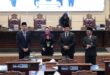 Agenda Penyampaian Pengantar Laporan Keterangan Pertanggung Jawaban (LKPJ) Gubernur Sumsel Tahun 2022 yang berlangsung di Gedung Paripurna DPRD Provinsi Sumsel, Senin (27/3/2023). (Foto : Humas DPRD Prov. Sumsel)