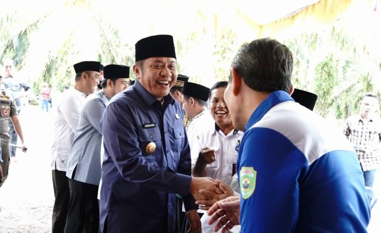 Ponpes Dasussa'adah desa Panang Banjar Kecamatan Sungai Lilin. (Foto : Humas Prov. Sumsel)