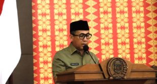 Wali Kota Lubuklinggau, H. SN Prana Putra Sohe, menyampaikan Laporan Keterangan Pertanggungjawaban (LKPJ) tahun 2022 pada Rapat Paripurna Dewan Perwakilan Rakyat Daerah (DPRD) Kota Lubuklinggau