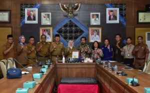 Laporan Keuangan Pemerintah Daerah (LKPD) Kabupaten Musi Rawas di Ruang Rapat Bina Praja Setda Kabupaten Musi Rawas, Selasa (21/03/2023).