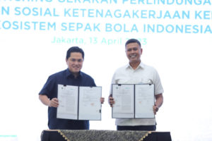komitmen Pak Erick sebagai ketua PSSI yang baru betul-betul ingin mensejahterakan para pemain bola dan juga wasit
