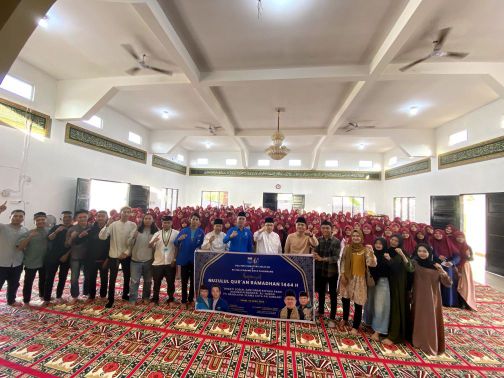 PMII Peringati Nuzulul Qur'an di Ponpes Aulia Cendikia, Senin (10/04/2023).