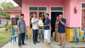 Pasca tewasnya Sangadah (50) warga RT 01 dusun 01 Simpang Kurdi desa Sukajaya Kecamatan Bayung Lencir akibat dililit ular sanca kembang, Jumat (7/4/2023) pagi.