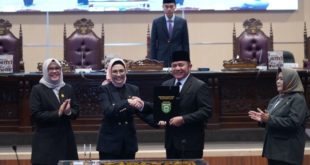 Tim Perumus Pansus DPRD Provinsi Sumsel menyampaikan hasil rekomendasi Laporan Keterangan Pertanggungjawaban (LKPJ) Gubernur Tahun Anggaran 2022