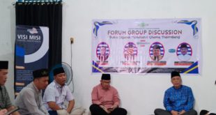 Pengurus Cabang Nahdlatul Ulama (PCNU) Kota Palembang menggelar Focus Group Discussion (FGD) tentang rencana pembuatan buku sejarah PCNU Kota Palembang di Griya Literasi Demang Lebar Daun, pada hari Kamis tanggal 30 Maret 2023.