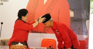 Ganjar Pranowo resmi diusung sebagai Bakal Calon Presiden Republik Indonesia oleh Partai Demokrasi Indonesia Perjuangan, Istana Batutulis, Bogor, Jawa Barat, hari Jumat tanggal 21 April 2023. (Foto: dok. istimewa)