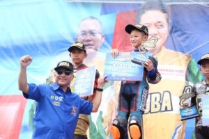 Super Gio berhasil meraih dobel Winer di dua Race sekaligus sehingga mendapat Juara Umum di kelas Beginner yang di selenggarakan di Sirkuit Skyland Sekayu,(7 /05/2023)