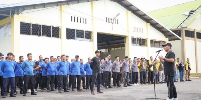 Apriyadi saat Workshop Dinas PUPR Muba, Jumat (19/05/2023).