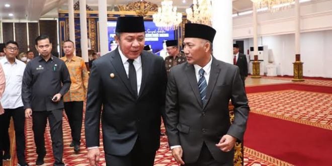 H. Herman Deru mengaku telah mengantongi SK perpanjangan jabatan Penjabat (Pj) Bupati Muba. Hal ini diungkapkan Herman Deru, Senin (22/5/2023) kepada awak media.