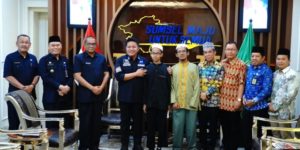 keberangkatan Sabiq Bil Khoirot yang akan bertanding pada ajang  MTQ di Yordania, bertempat di Ruang Tamu Gubernur,  Kamis (6/3).