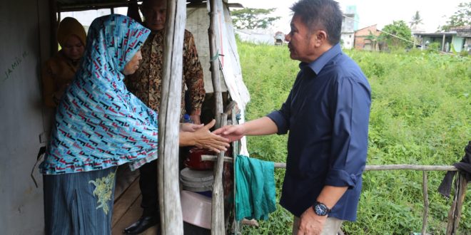 Usai menggelar safari jumat Masjid Baitul Akbar Talang Kepuh Perumahan Tanjung Wahid Kecamatan Gandus Palembang, Jumat (12/5).