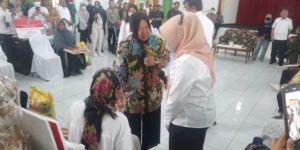 Menteri Sosial Dr Ir Hj Tri Rismaharini menjadi Keynote Speaker di IFGF GISI Palembang tepatnya di JL. Radial, Blok D2, Komplek ilir Barat Permai