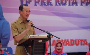 Walikota Palembang H.Harnojoyo, Selasa ( 23/5/2023) pagi, resmi membuka Jambore PKK Kota Palembang.