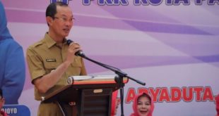 Walikota Palembang H.Harnojoyo, Selasa ( 23/5/2023) pagi, resmi membuka Jambore PKK Kota Palembang.