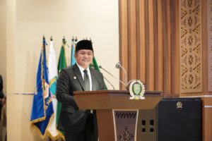 APBD Prov. Sumsel Tahun Anggaran 2022 bertempat di Ruang Rapat Paripurna DPRD Prov. Sumsel, Kamis (15/6/2023).