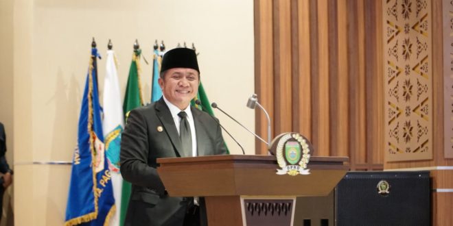APBD Prov. Sumsel Tahun Anggaran 2022 bertempat di Ruang Rapat Paripurna DPRD Prov. Sumsel, Kamis (15/6/2023).