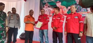 Rabu (14/6/2023) pagi mengawali aktifitas, tampak Pj Bupati Apriyadi Mahmud bersama Danrem 044 Gapo
