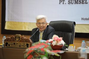 RUPS dan Rapat Tahunan Tahun Buku Tahun 2022 PT. Sumsel Energi Gemilang bertempat di Hotel Swarna Dwipa, Selasa (20/6/2023).