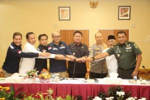 Pj Bupati Apriyadi Rakor dengan Dirjen Kementerian ESDM, Gubernur dan Kapolda Sumsel