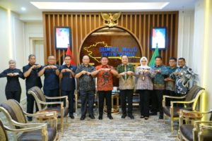 Silaturahmi dan Perkenalan Kakanwil BPN Prov. Sumsel yang Baru bertempat di Ruang Tamu Gubernur, Kamis (8/6/2023)