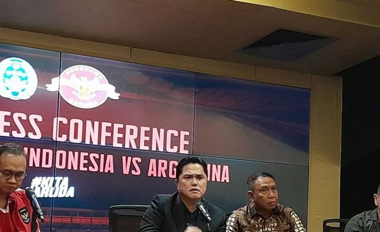 Ketua Persatuan Sepak Bola Seluruh Indonesia (PSSI), Erick Tohir