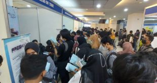 Job Fair 2023 membuka lowongan kerja besar-besaran yang diselenggarakan Dinas Ketenagakerjaan (Disnaker) Kota Palembang pada 7-8 Juni 2023 di Palembang Trade Center (PTC) Mall.